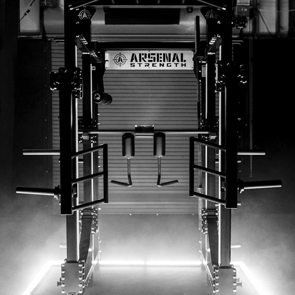 Arsenal Strength Rack mit Zubehör