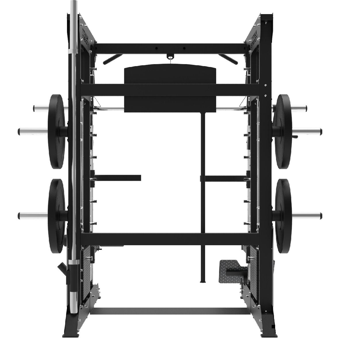 Titanium Strength Multipower - Smith Machine mit Doppelseilzug und Rack 200kg B200 V3