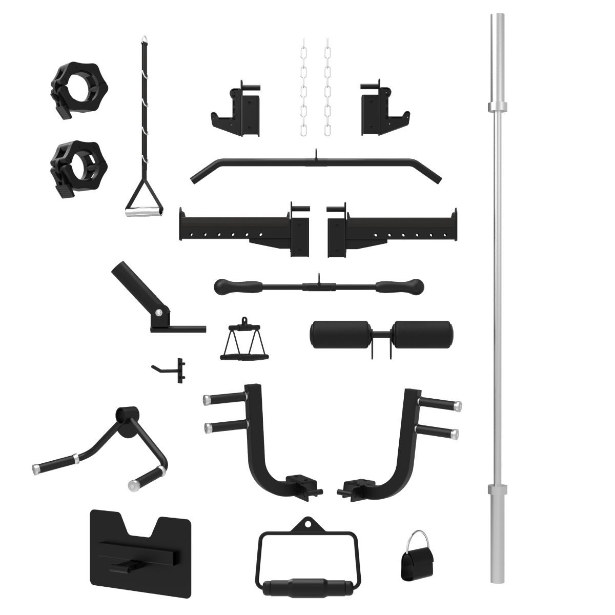 Titanium Strength Smith Maschine, Dual Pulleys und Rack 240kg B200 V4
