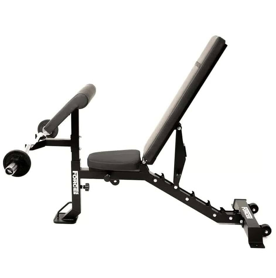 ForceUSA MyBench V2 Hantelbank mit Bizeps- und Beintrainer