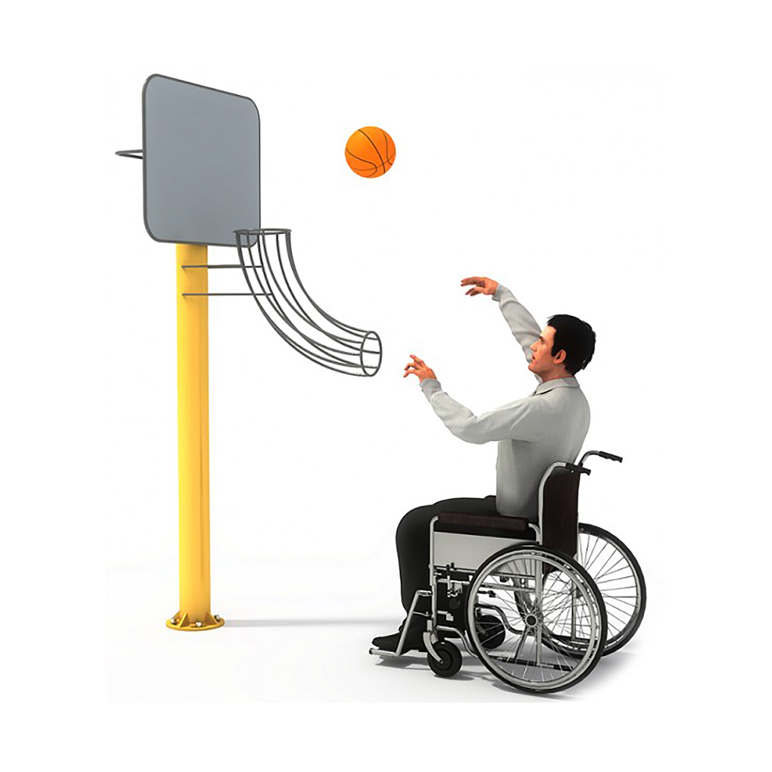 TRAINER Outdoor "Disabled Series" Basket Disabeld
