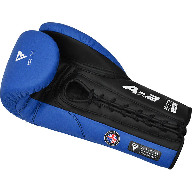 RDX Boxhandschuhe Wettkampf Sparring/Training Lace Up APEX