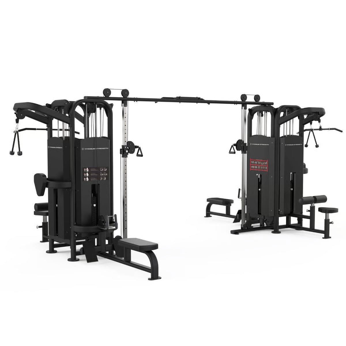 Titanium Strength Black Series 8 Stationen Turm