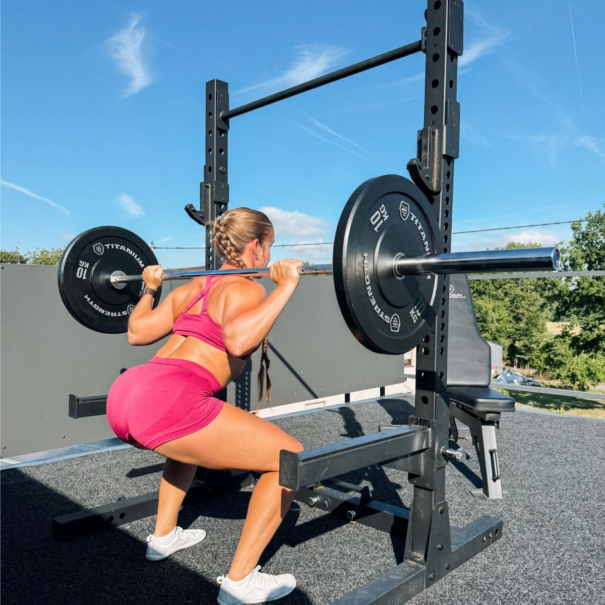 Titanium Strength Faltbares Squat Rack