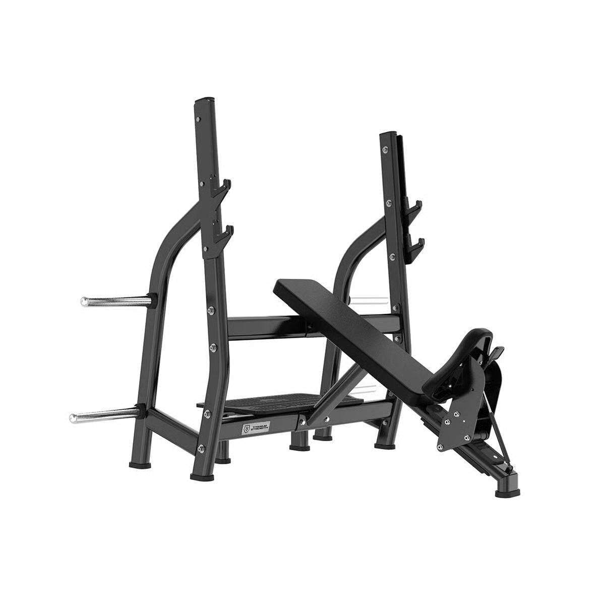 Titanium Strength Black Series Incline Olympic Bench
