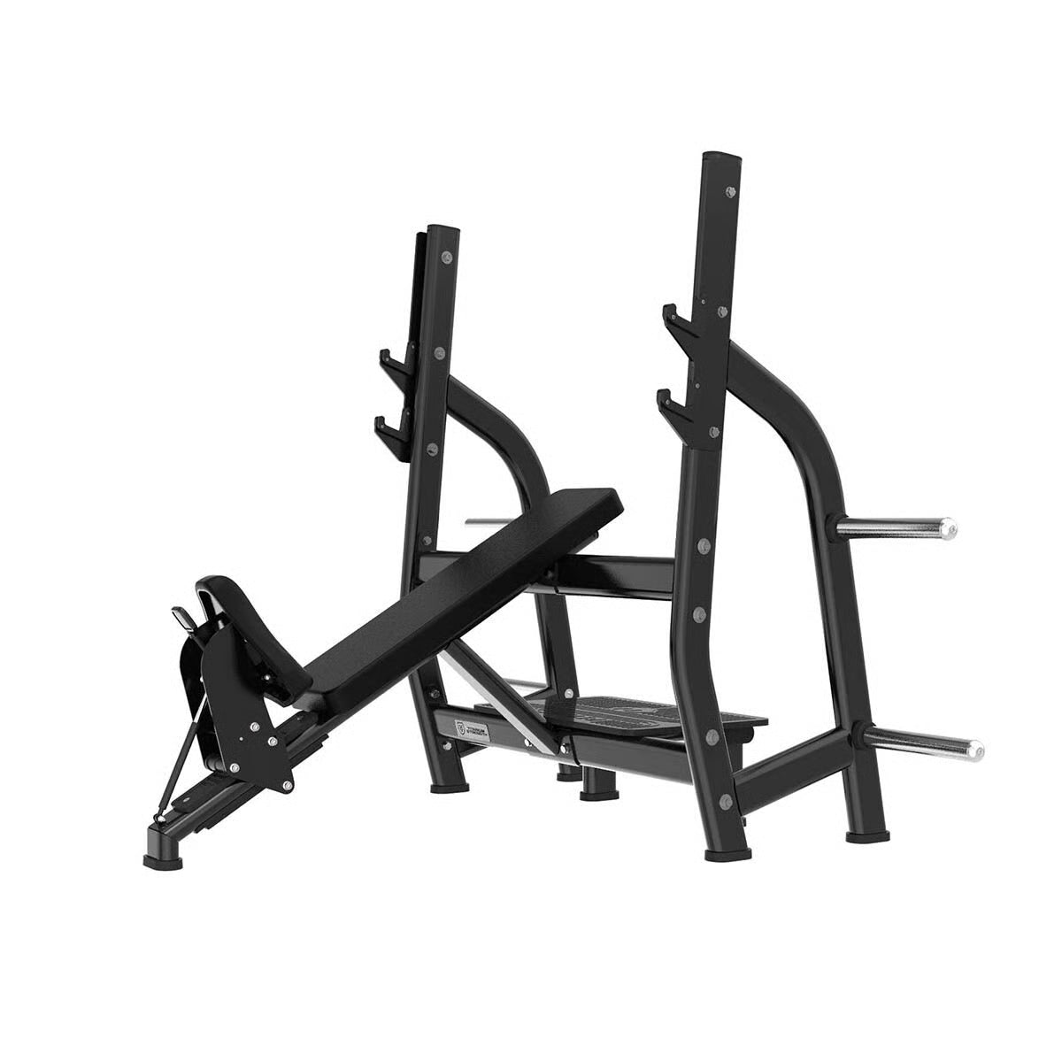 Titanium Strength Black Series Incline Olympic Bench