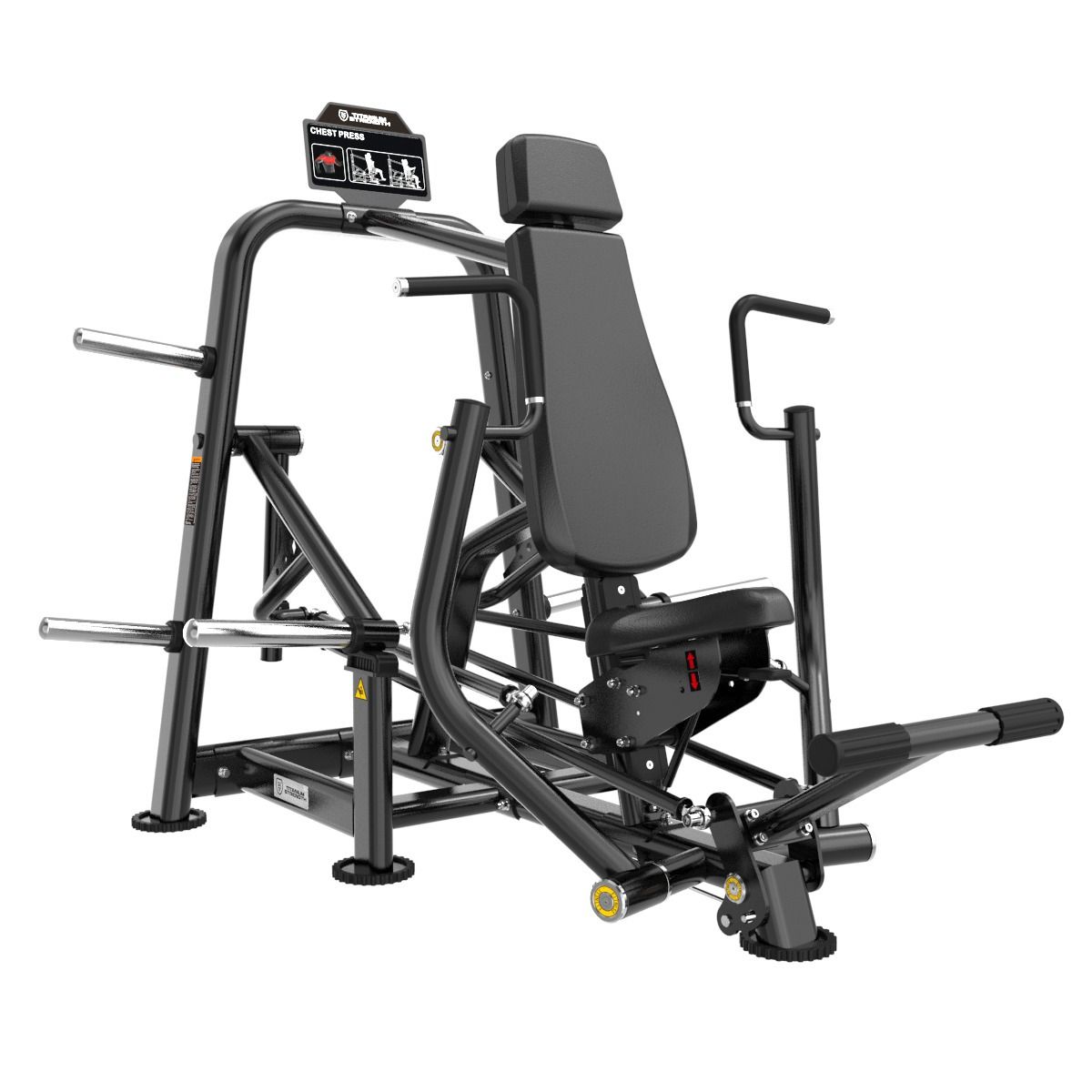 Titanium Strength Genesis Series Seated Konvergente Chest Press