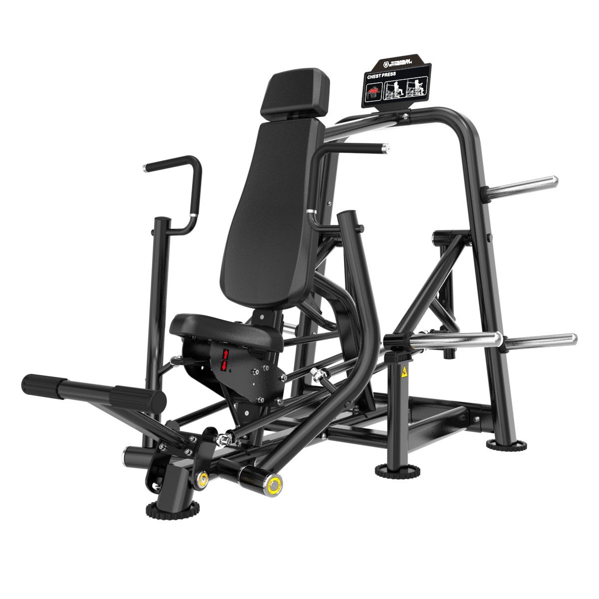 Titanium Strength Genesis Series Seated Konvergente Chest Press