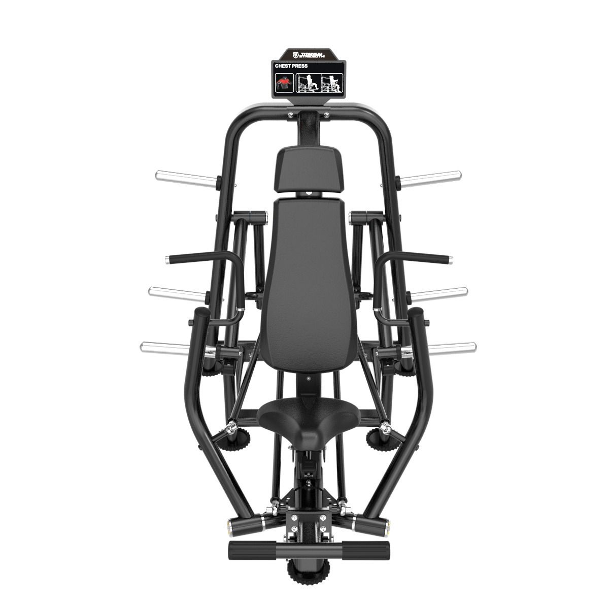 Titanium Strength Genesis Series Seated Konvergente Chest Press