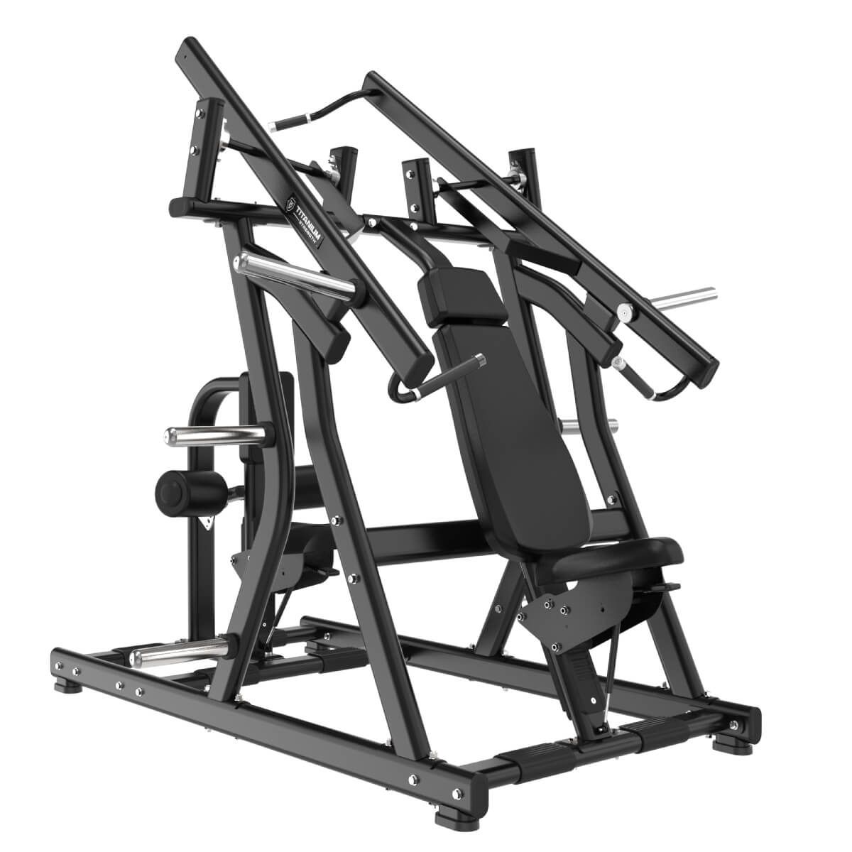 Titanium Strength Black Series Isolaterale Brustpresse und Latzug