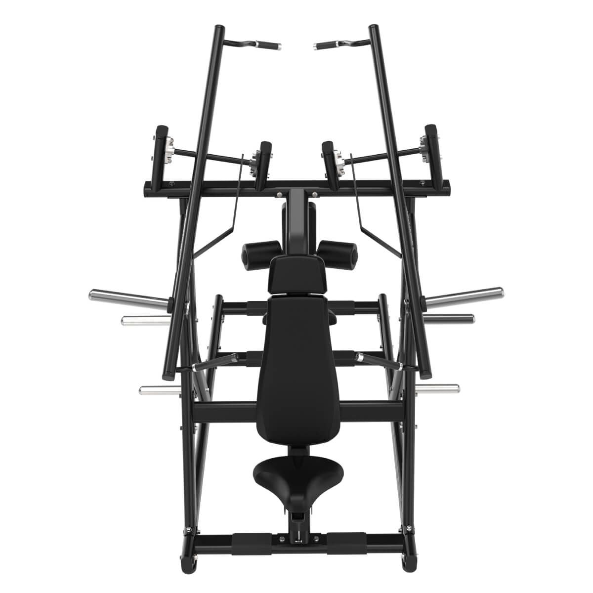 Titanium Strength Black Series Isolaterale Brustpresse und Latzug