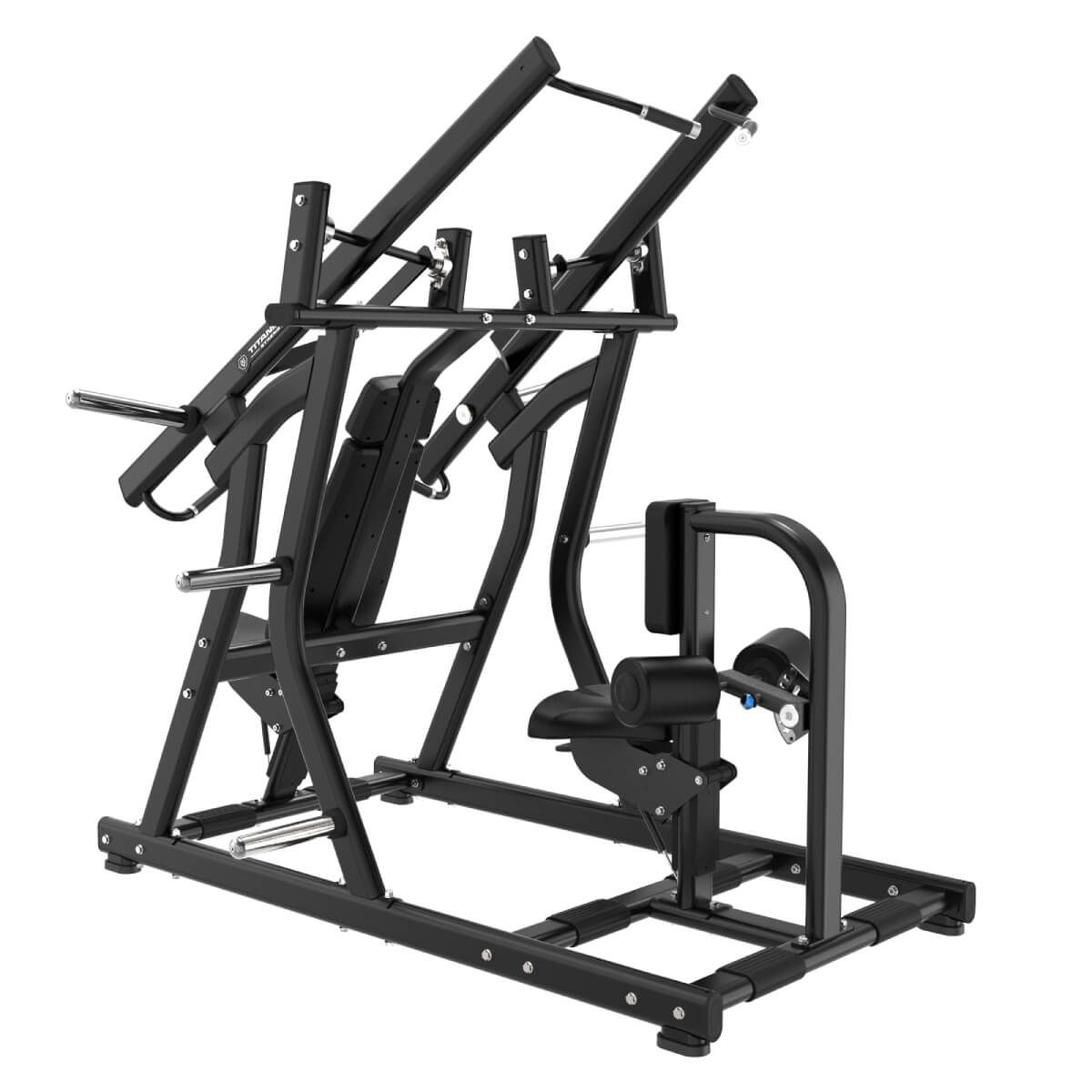 Titanium Strength Black Series Isolaterale Brustpresse und Latzug