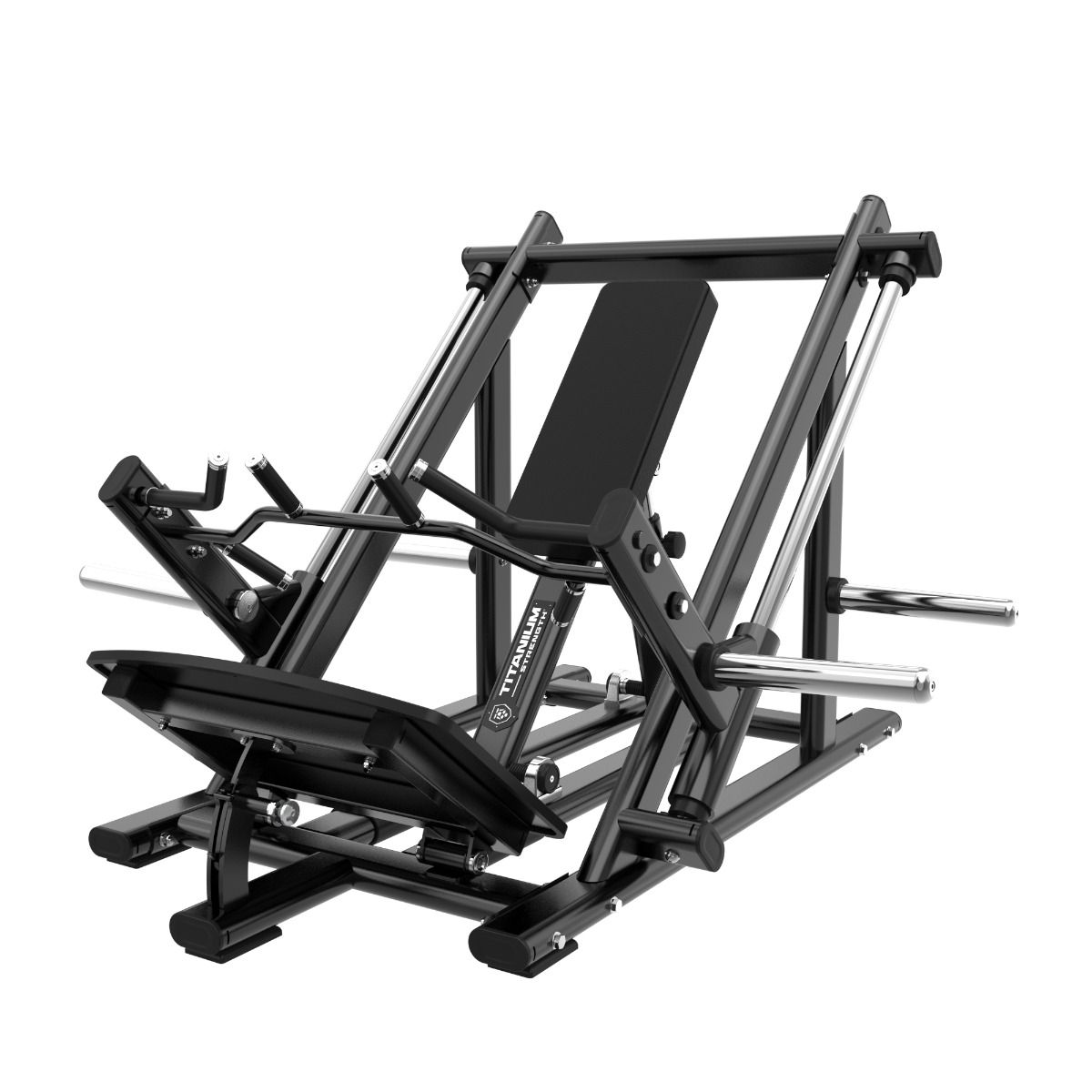Titanium Strength Black Series Schrägbank-Rudern