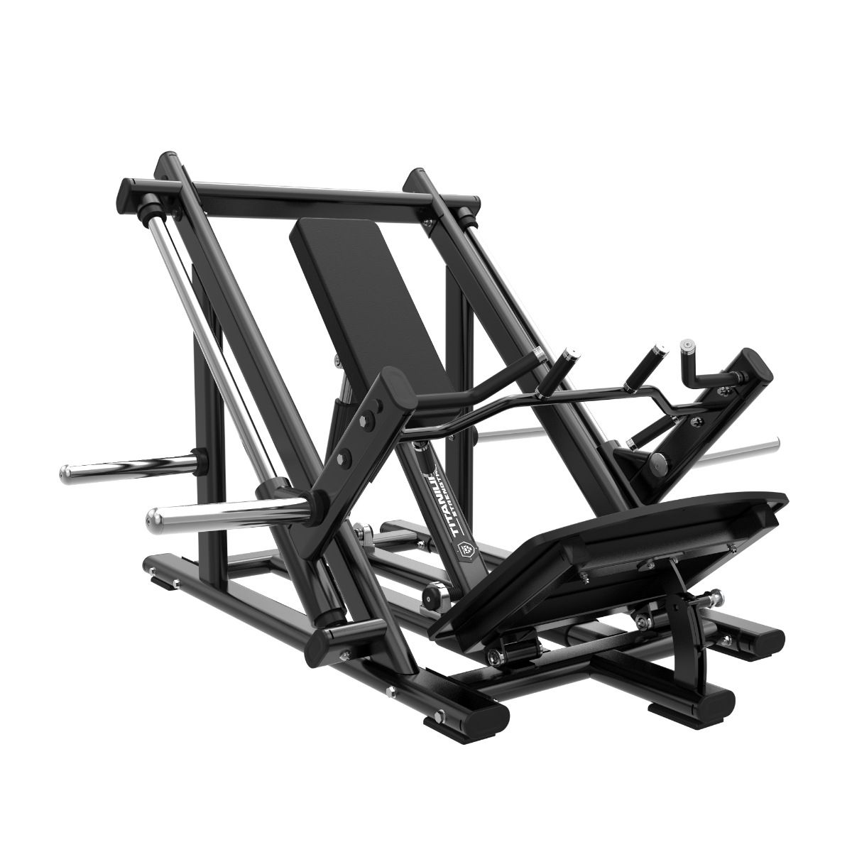 Titanium Strength Black Series Schrägbank-Rudern