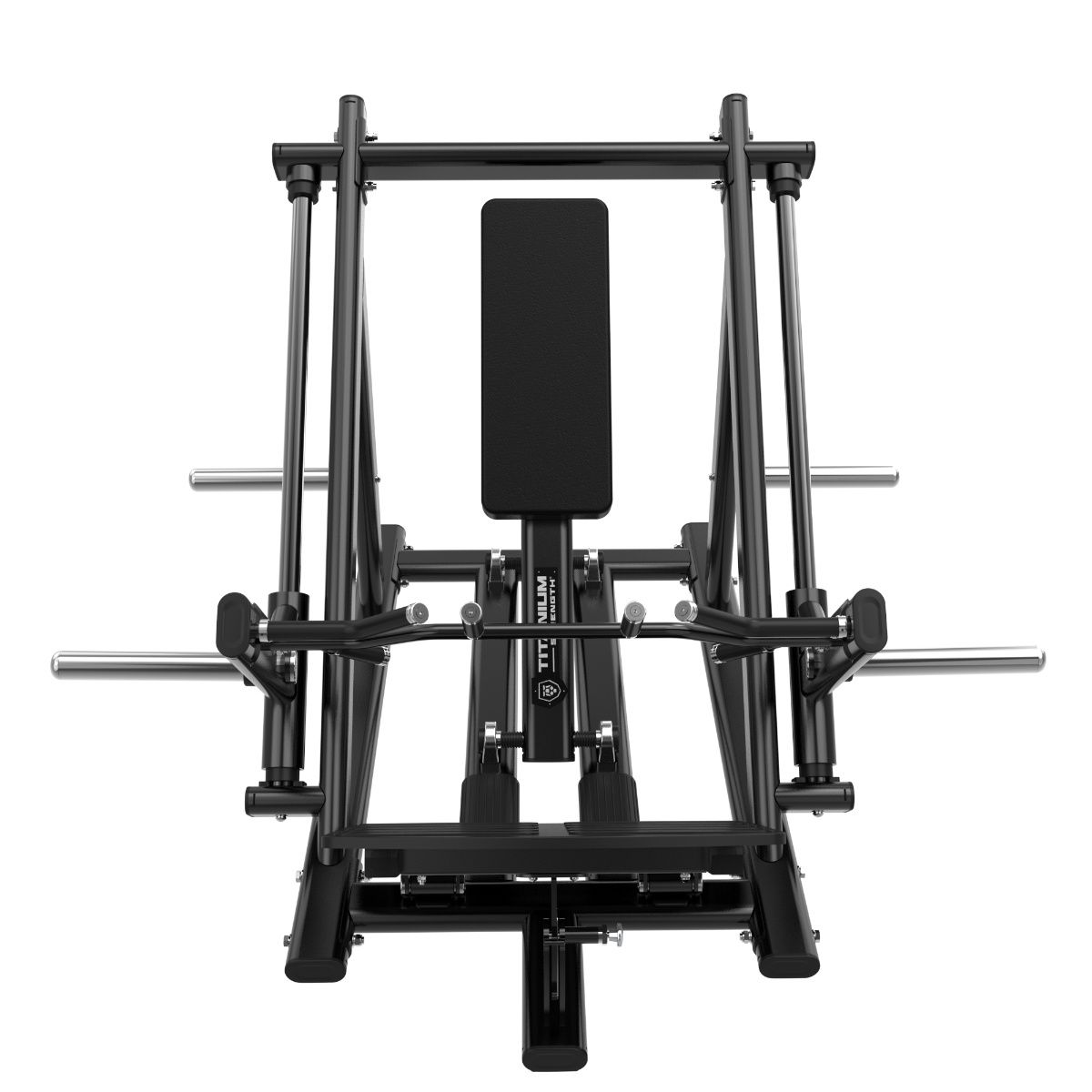 Titanium Strength Black Series Schrägbank-Rudern