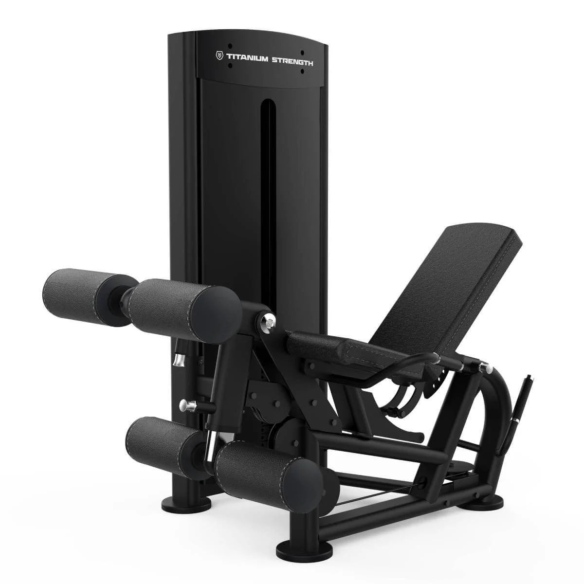Titanium Strength Black Series Liegender Beinbeuger und Beinstrecker Maschine