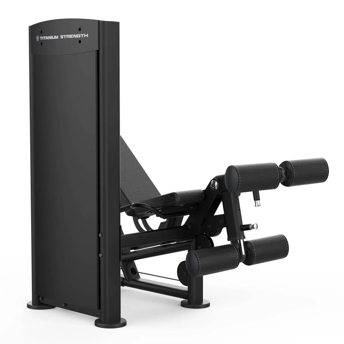 Titanium Strength Black Series Liegender Beinbeuger und Beinstrecker Maschine