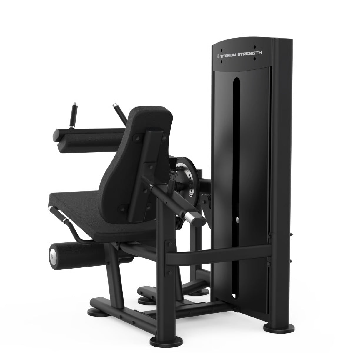 Titanium Strength Black Series Leg Extension and Seated Leg Curl