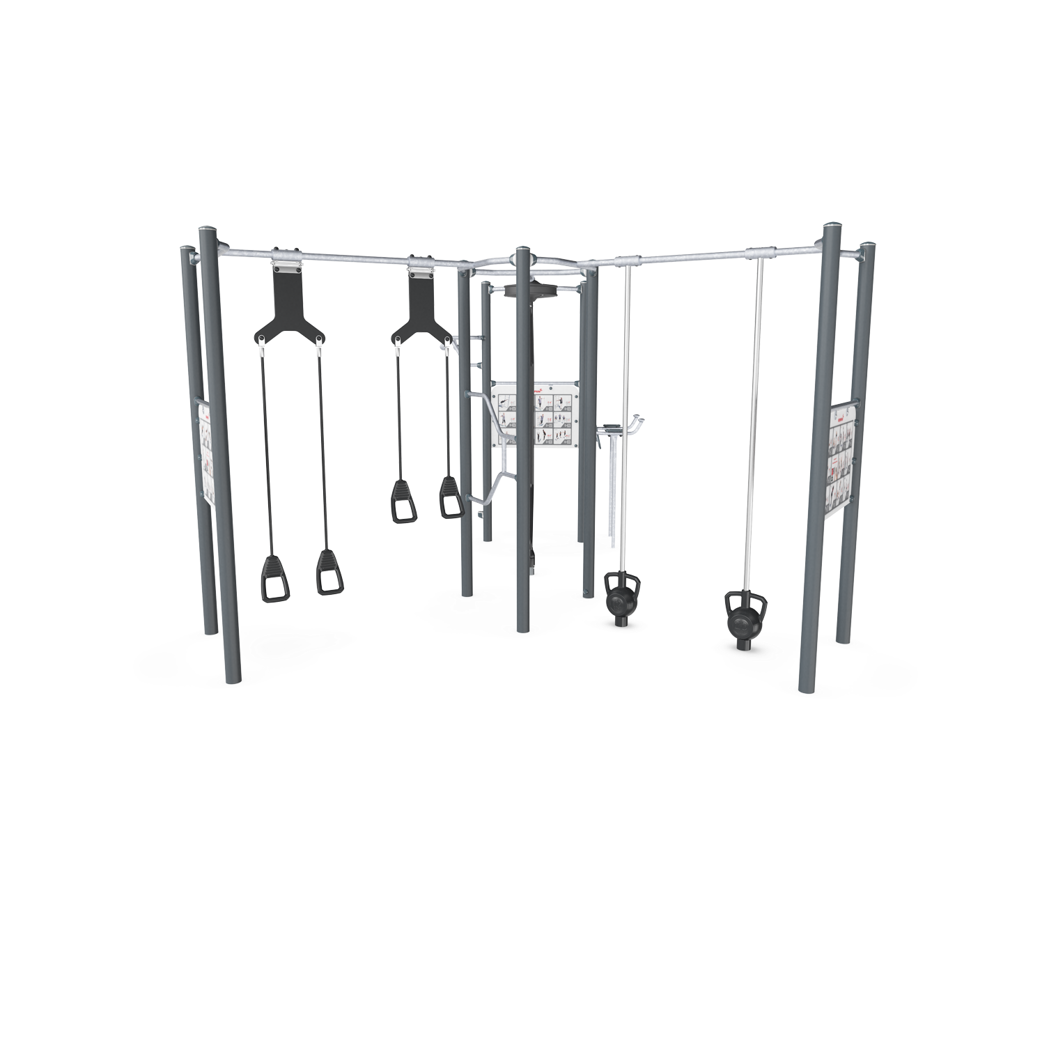 Kompan Outdoor Crosstraining Compact Combi 8