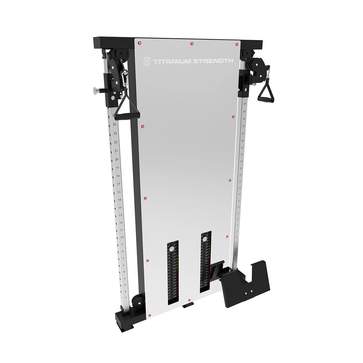 Titanium Strength Cablecross mit Spiegeleffekt CC1 (2x90 kg) Wandmontage