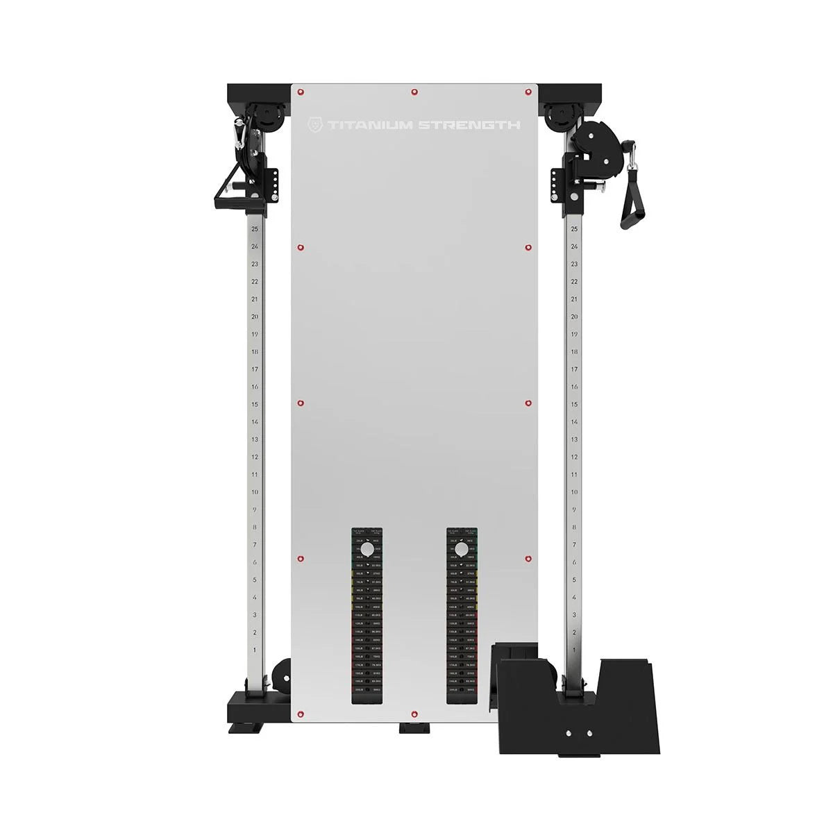 Titanium Strength Cablecross mit Spiegeleffekt CC1 (2x90 kg) Wandmontage