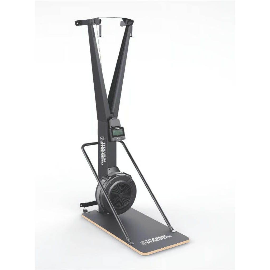 Titanium Strength Skitrainer Air Ski Trainer & Stand