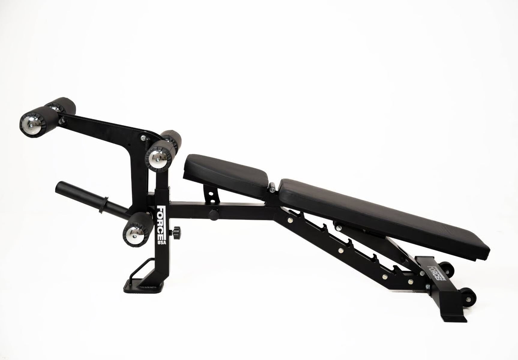 ForceUSA MyBench V2 Hantelbank mit Bizeps- und Beintrainer