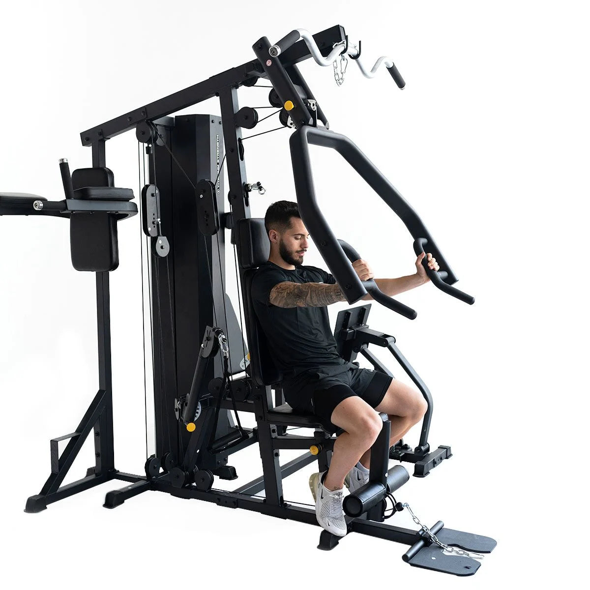 Titanium Strength Multi-Gym mit Beinpresse TM1 (stack loaded)