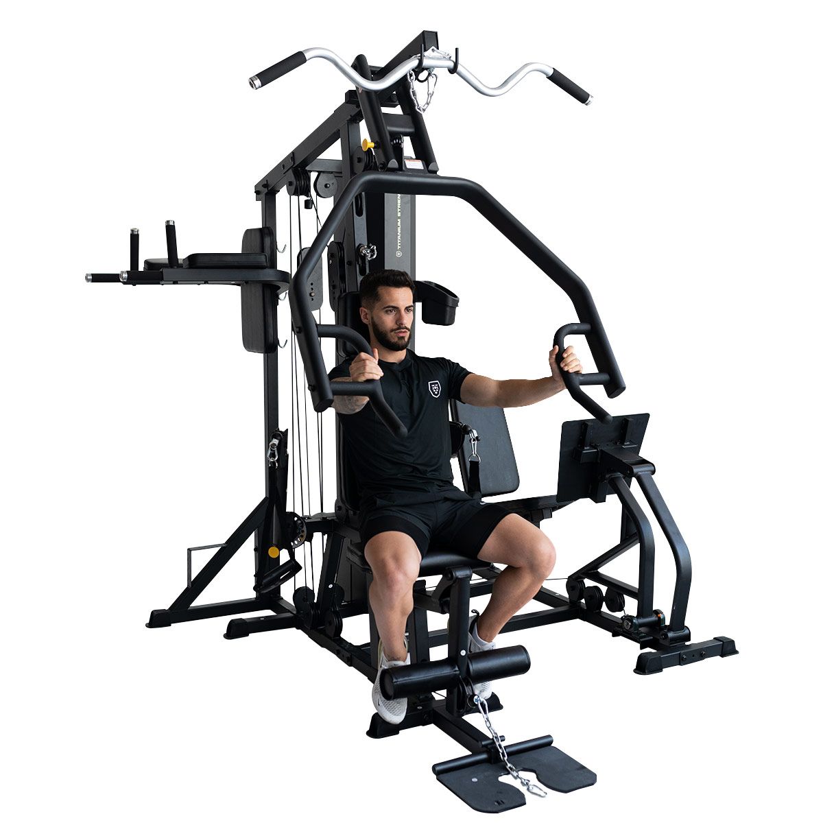 Titanium Strength Multi-Gym mit Beinpresse TM1 (stack loaded)