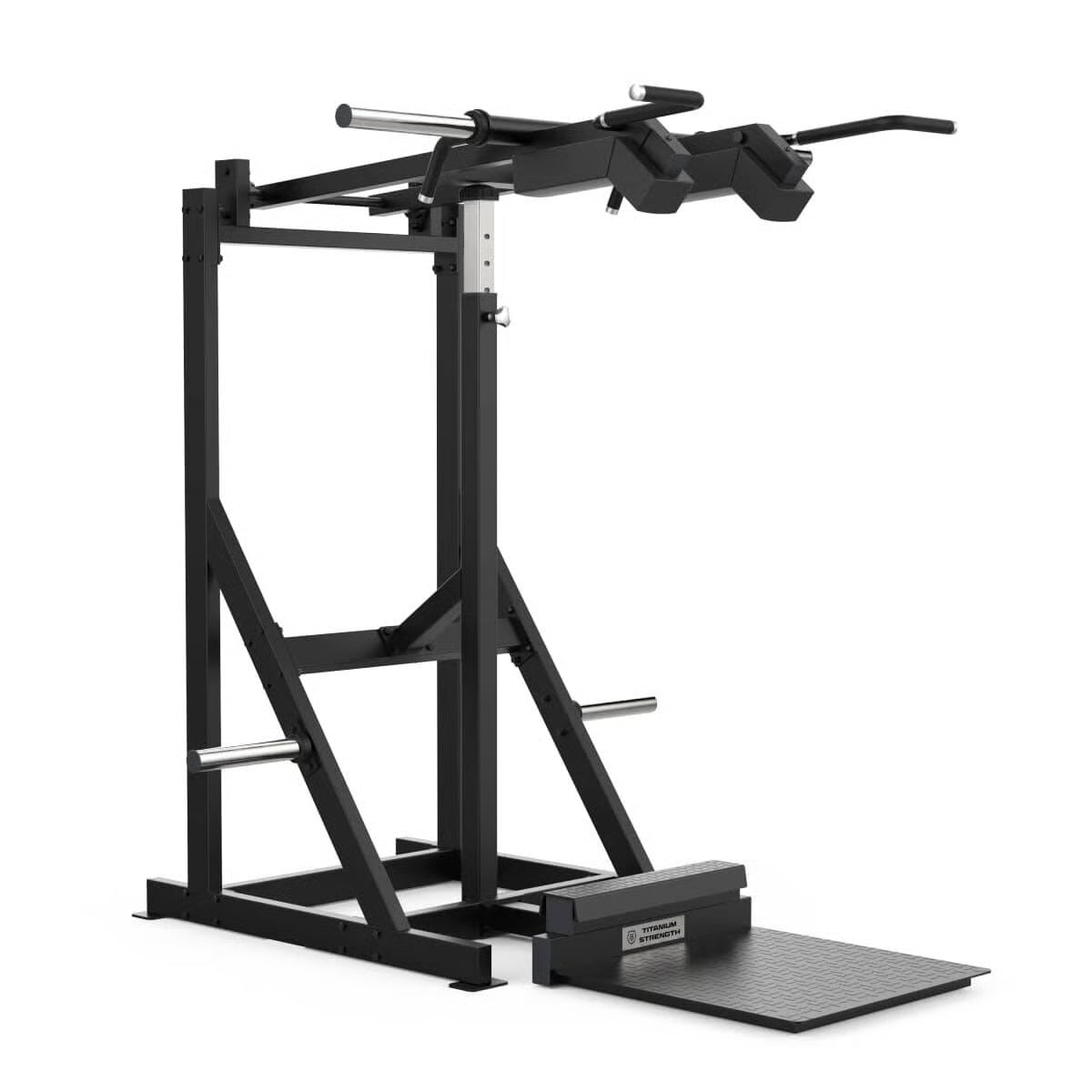 Titanium Strength Elite Series Viking Press und Stehende Wadenmaschine