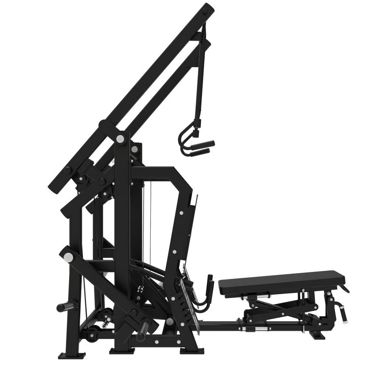 Titanium Strength Elite Series Lat Pulldown und Long Row Combo