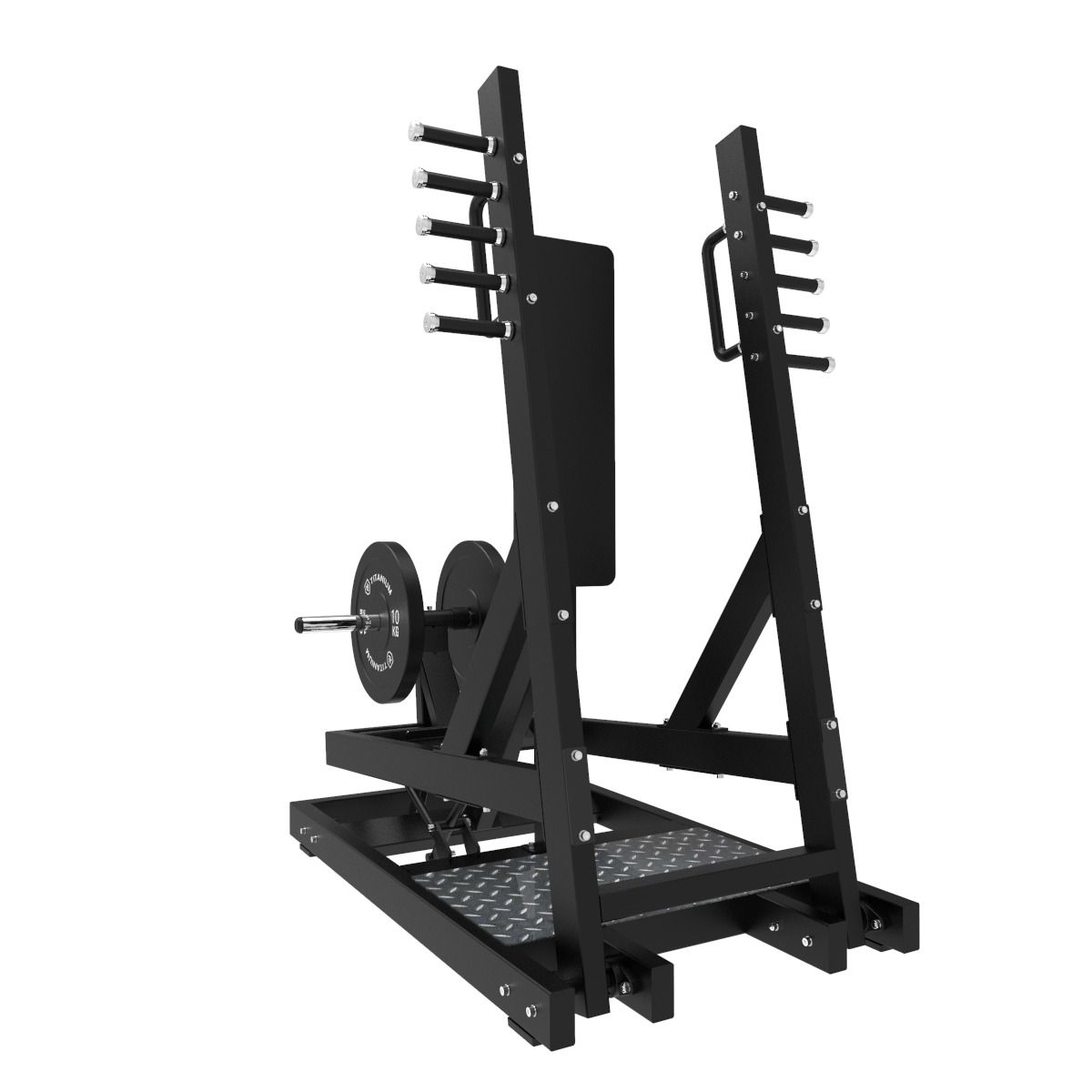 Titanium Strength Elite Series Stehende Brustpresse mit Hebelarm