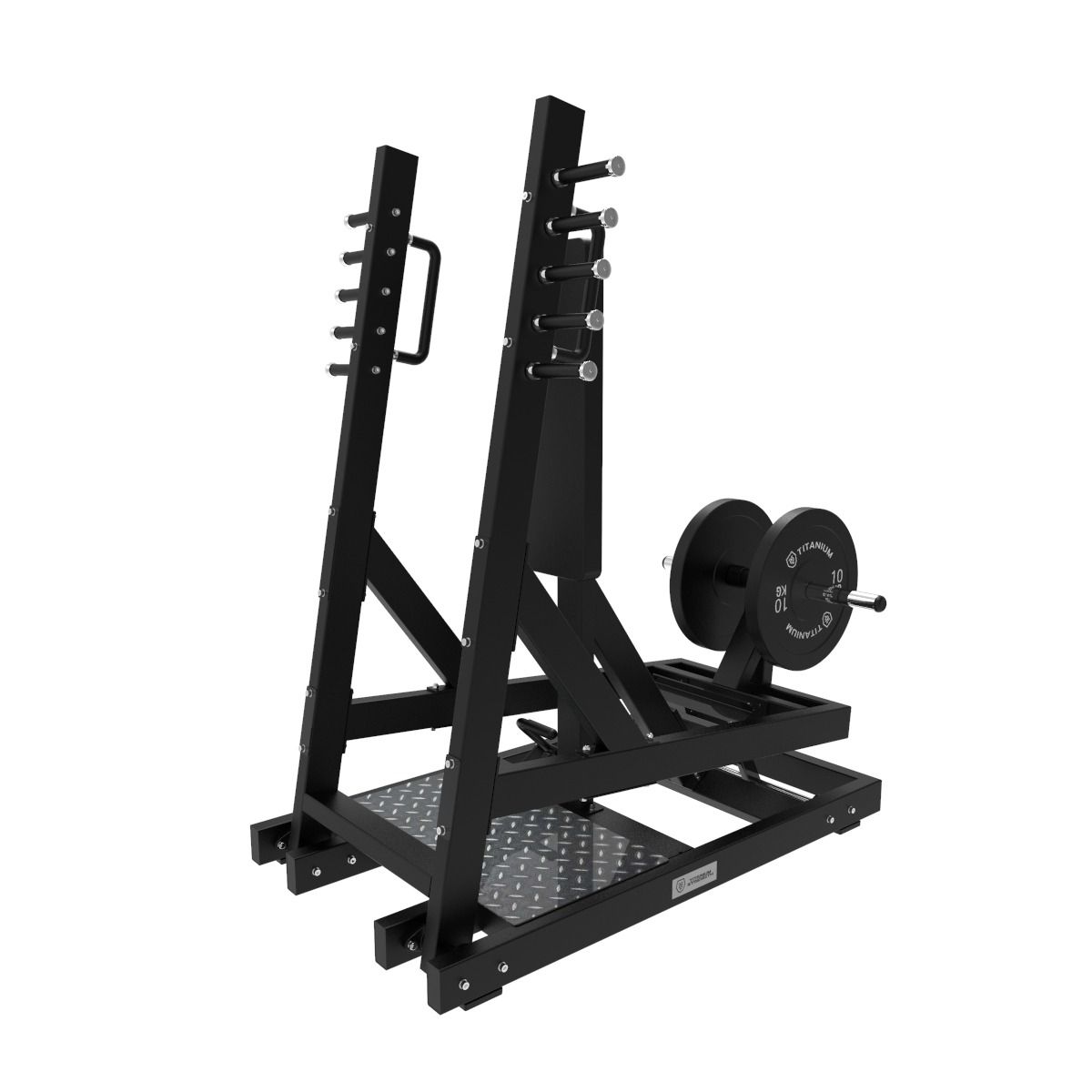 Titanium Strength Elite Series Stehende Brustpresse mit Hebelarm