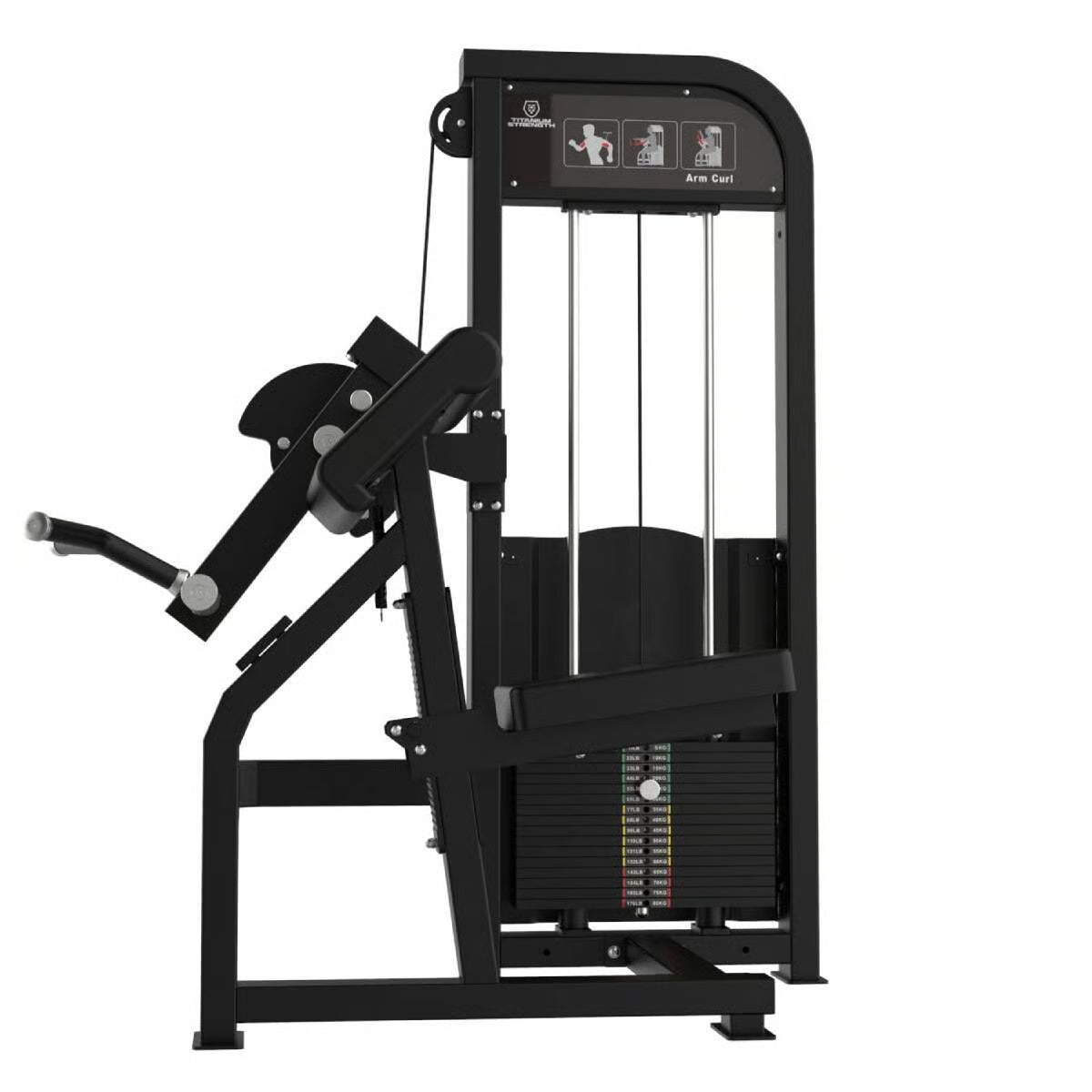 Titanium Strength Elite Series Bizeps Maschine