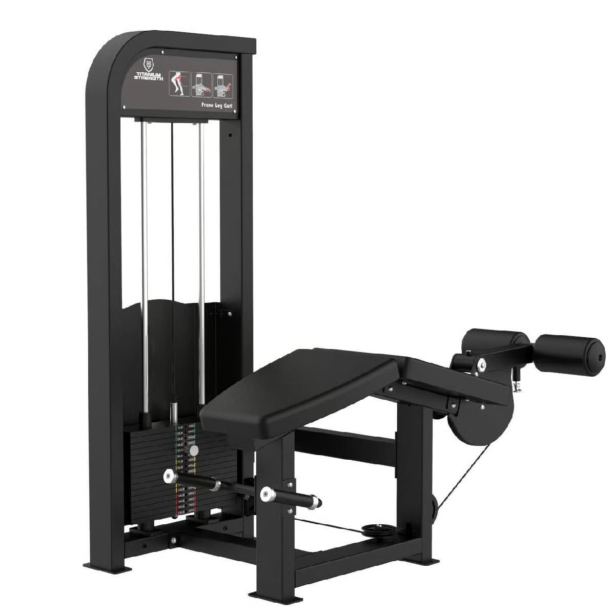 Titanium Strength Elite Series Liegender Beinbeuger
