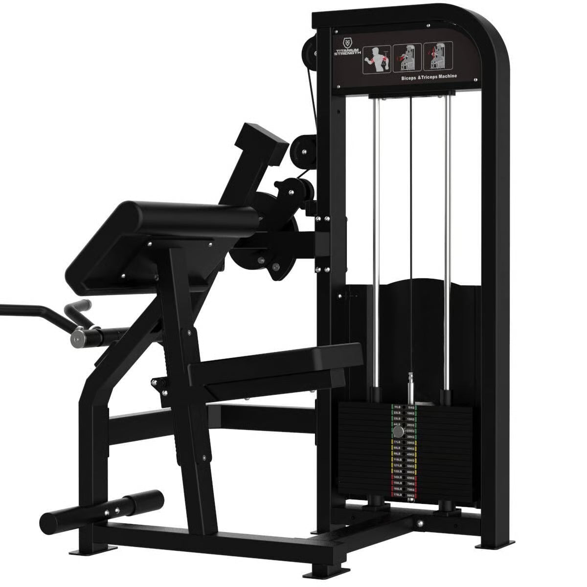 Titanium Strength Elite Series Biceps & Triceps Maschine