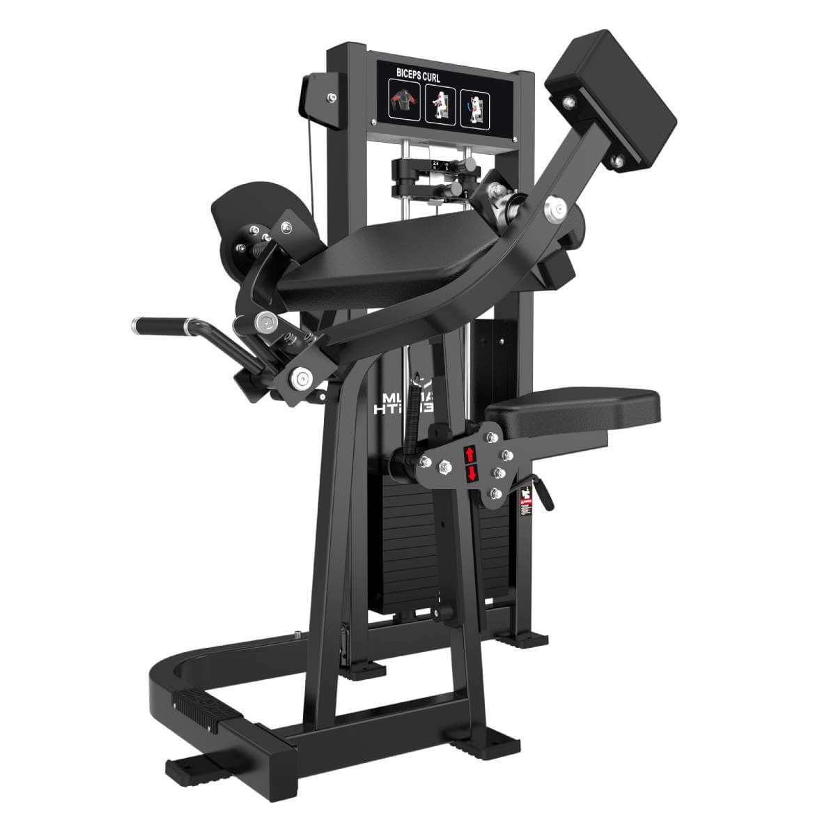 Titanium Strength Elite Series RX Bizepscurl