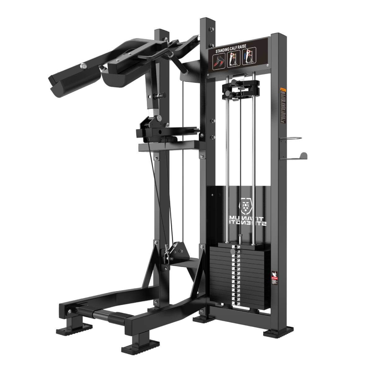Titanium Strength Elite Series RX Wadenmaschine stehend
