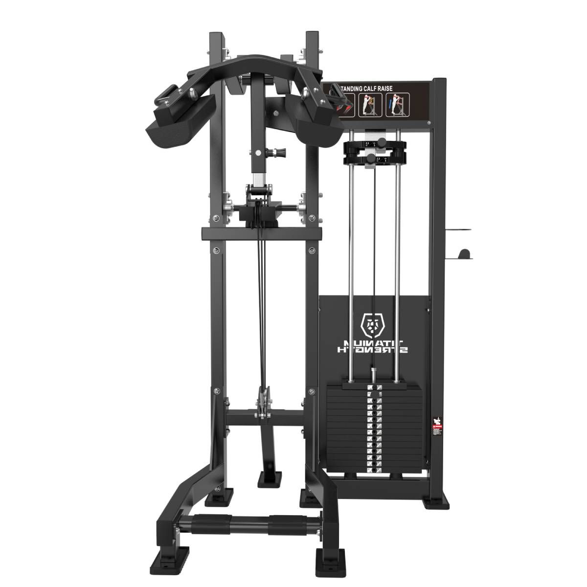 Titanium Strength Elite Series RX Wadenmaschine stehend