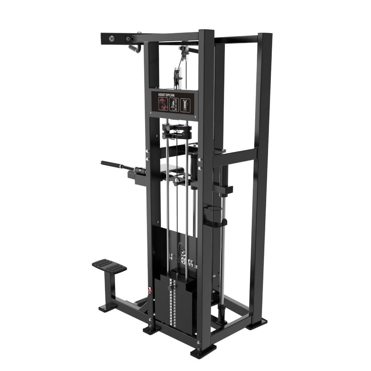 Titanium Strength Elite Series RX Klimmzug- und Dipsmaschine