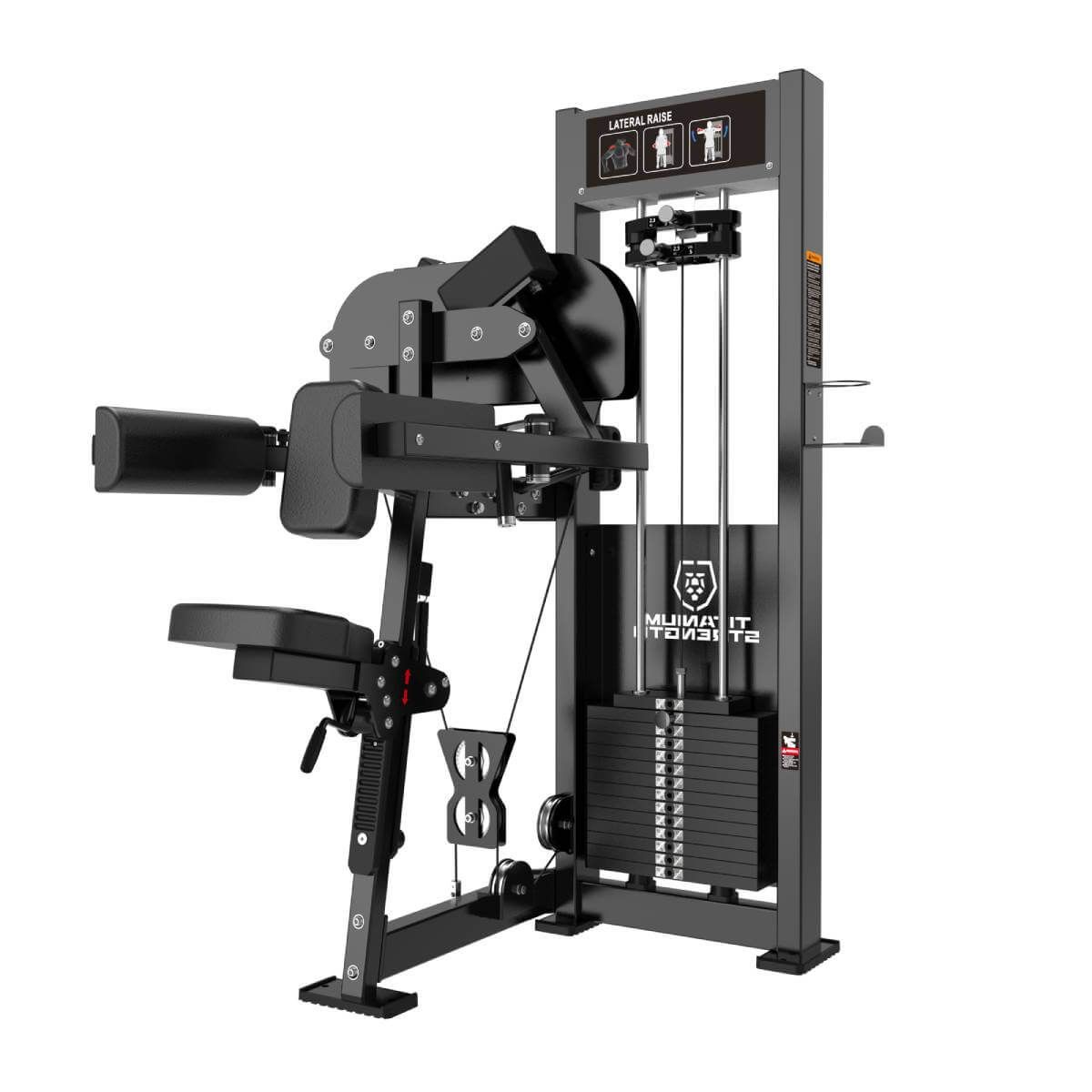 Titanium Strength Elite Series RX Selectorisiertes Seitenheben