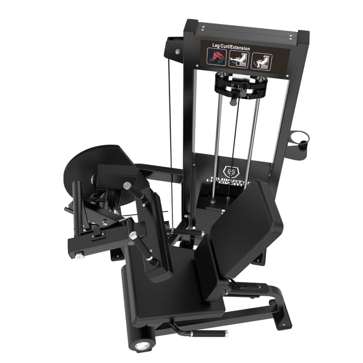 Titanium Strength Elite Series RX Beinbeuger sitzend und Beinstrecker Premium