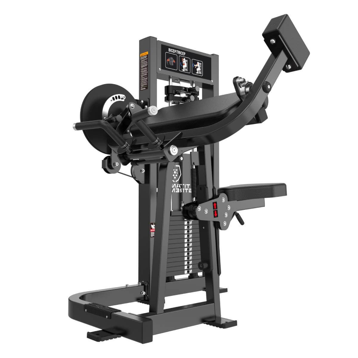 Titanium Strength Elite Series RX Bizepscurl und Trizepsextension
