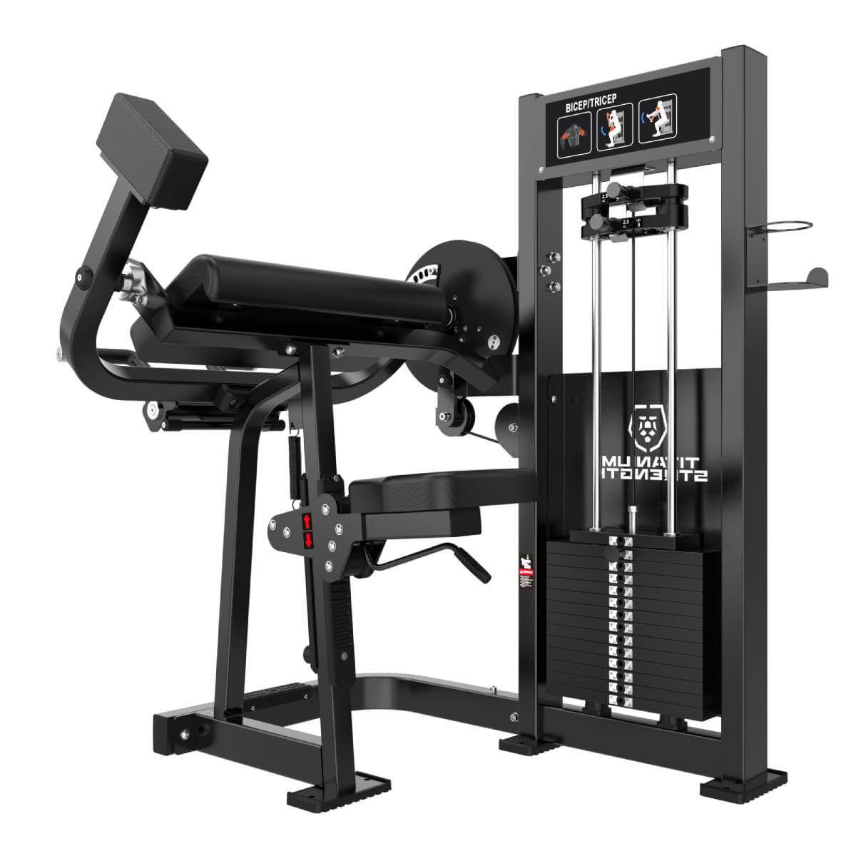 Titanium Strength Elite Series RX Bizepscurl und Trizepsextension