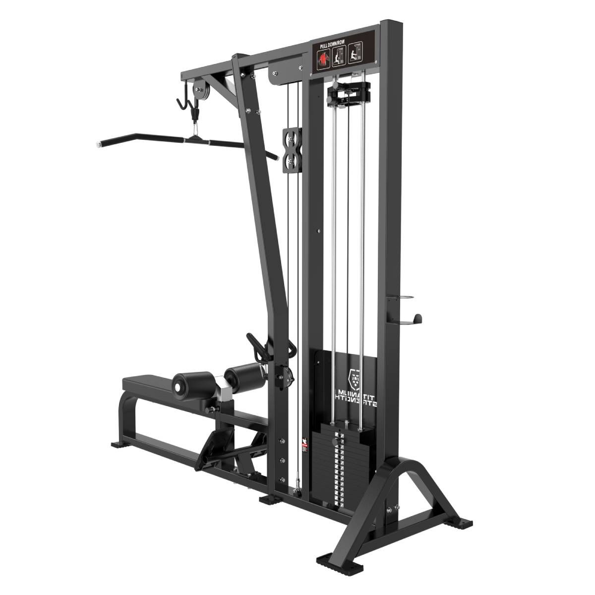 Titanium Strenght Elite Series RX Lat Puldown und Seated Row