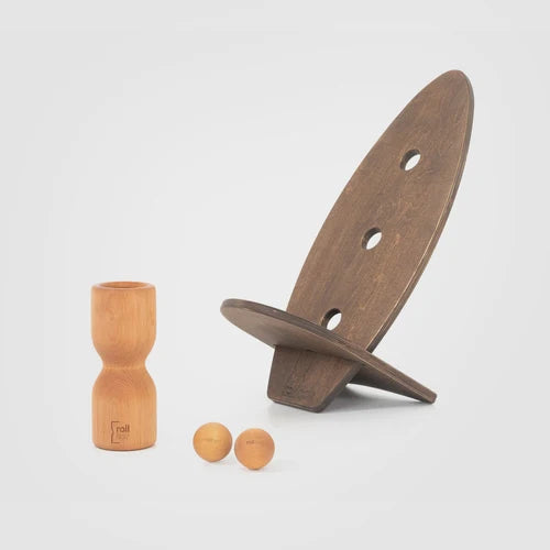 rollholz Balance Board Set klein