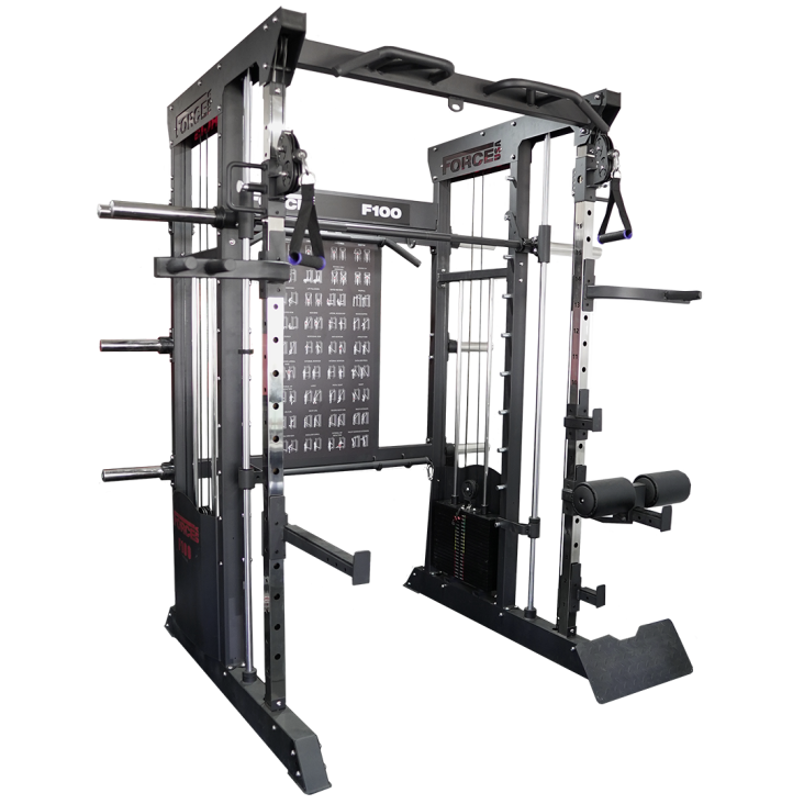 Force USA F100 V2 Functional Trainer inkl. 200 kg Gewichtsplatten F100 V2