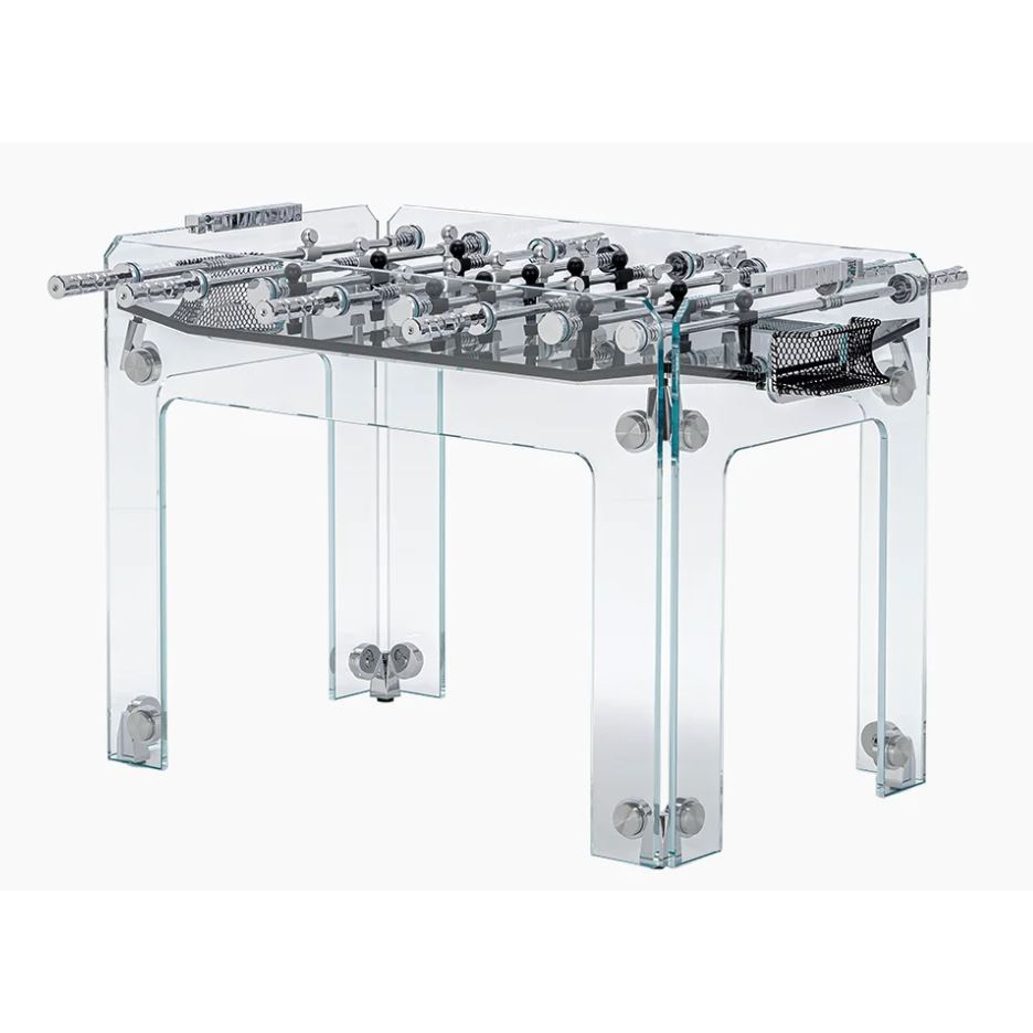 Teckell Tischfußball Cristallino Black