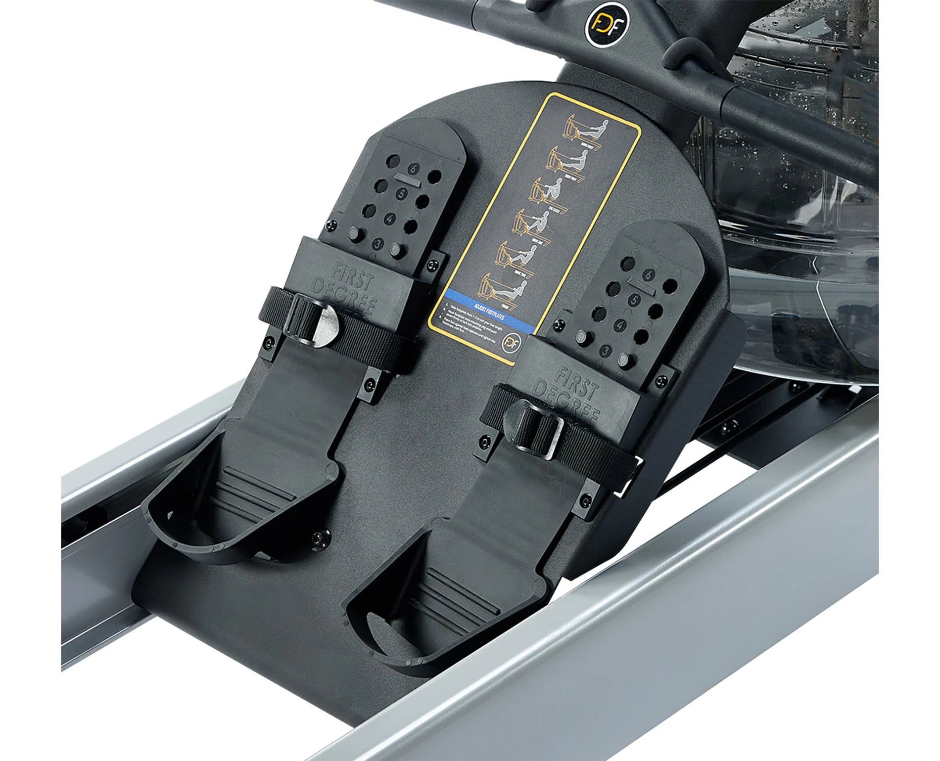 Fluid Rower Rudergerät Mega Pro XL