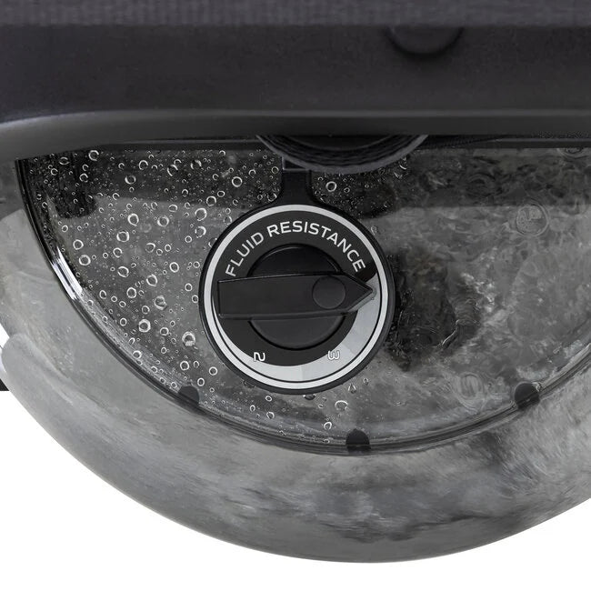 Fluid Rower Rudergerät Neon Plus Black